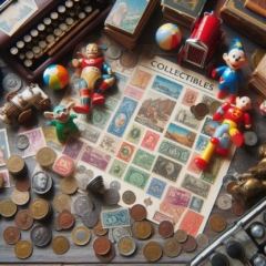 Objets de Collection - timbres - pièces de monnais - carte postale - jouet ancien - Tri Débarras - Vide maison - Bon Bras Bruxelles